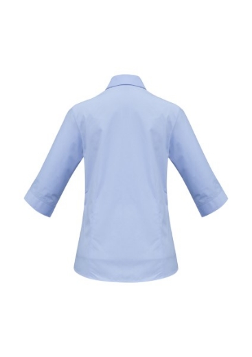 Picture of Biz Collection Ladies Base Shirt 3/4 Sleeve 65% Polyester 35% Cotton Poplin